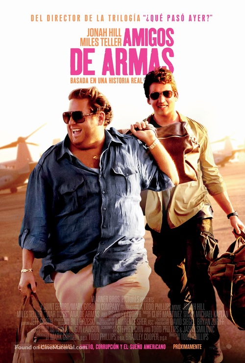 War Dogs - Argentinian Movie Poster