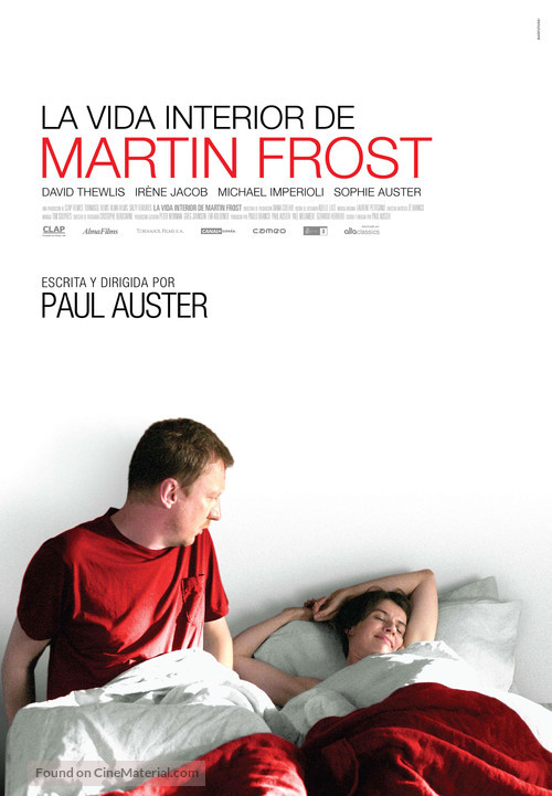 The Inner Life of Martin Frost - Spanish poster