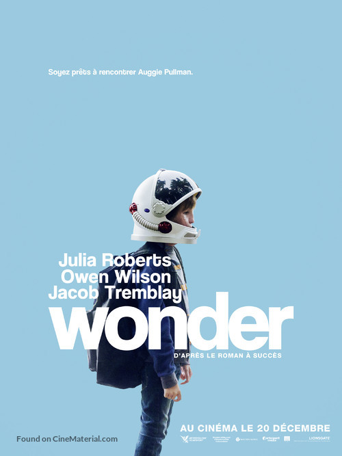 Wonder - French Movie Poster