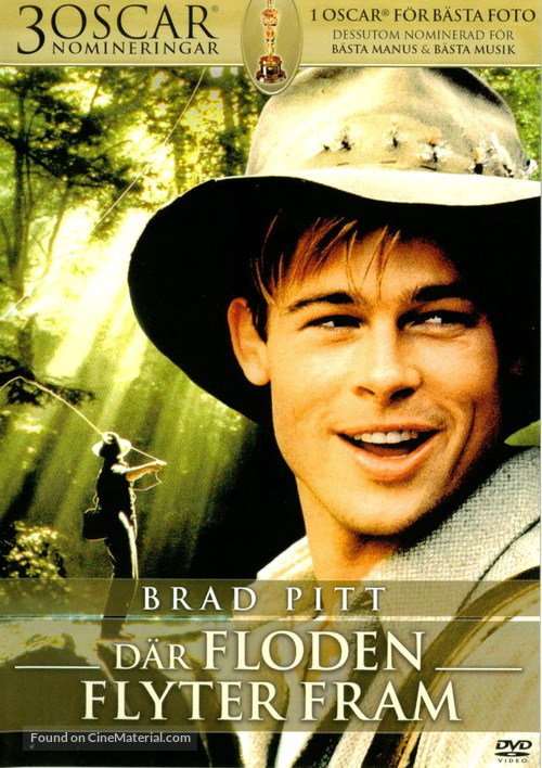 A River Runs Through It - Swedish DVD movie cover