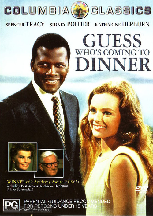 Guess Who&#039;s Coming to Dinner - Australian DVD movie cover