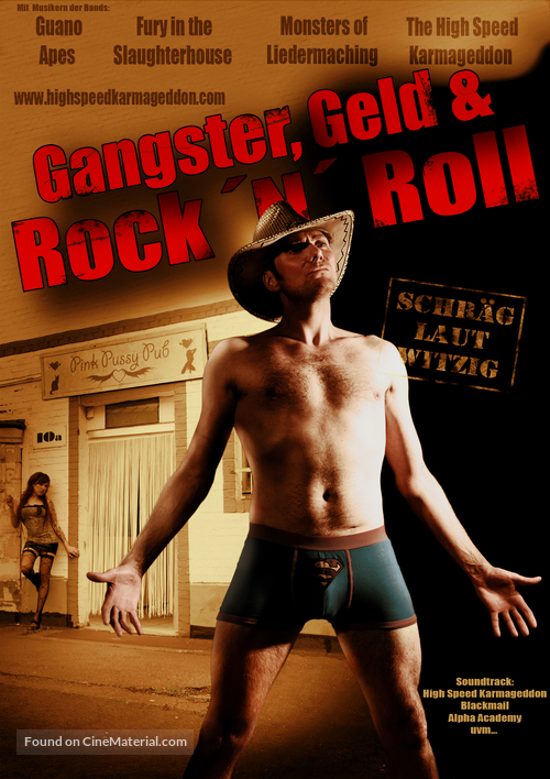 Gangster, Geld und Rock&#039;n&#039;Roll - German Movie Poster