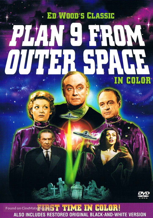 Plan 9 from Outer Space - DVD movie cover