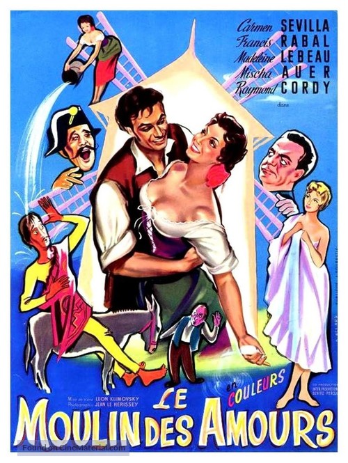 La p&iacute;cara molinera - French Movie Poster