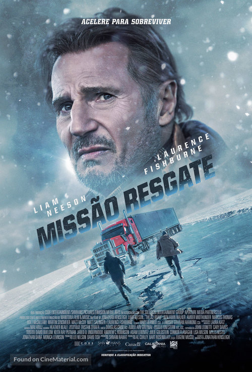 The Ice Road - Brazilian Movie Poster