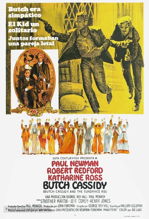 Butch Cassidy and the Sundance Kid - Argentinian Movie Poster