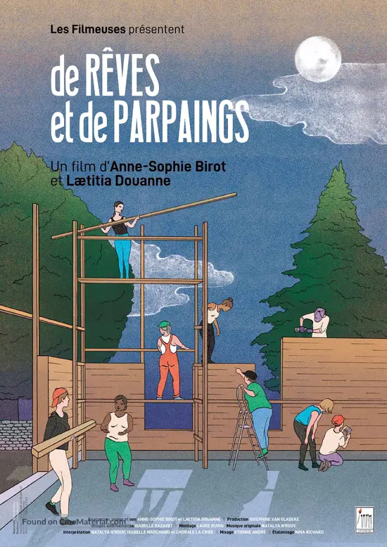 De r&ecirc;ves et de parpaings - French Movie Poster