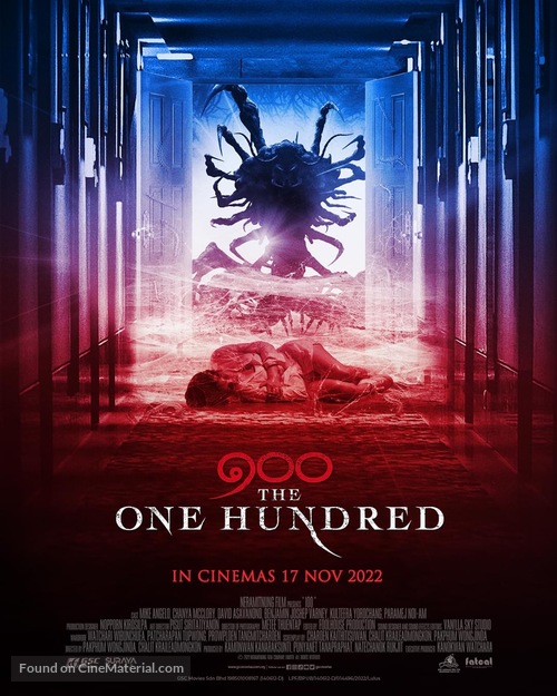 The One Hundred - Malaysian Movie Poster