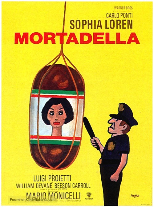 La mortadella - French Movie Poster