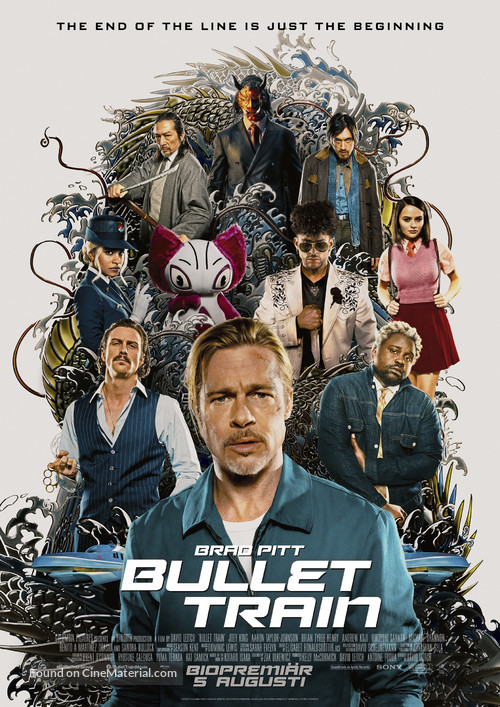 Bullet Train - Swedish Movie Poster