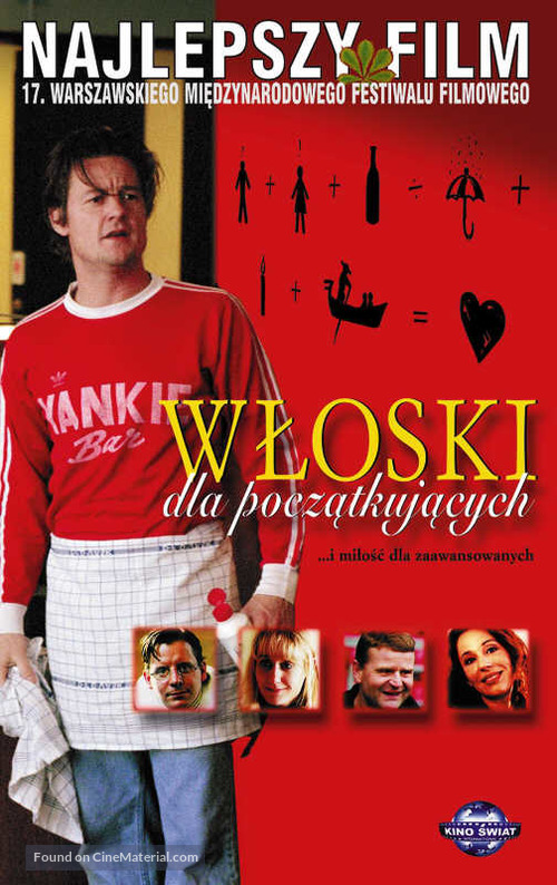 Italiensk for begyndere - Polish VHS movie cover