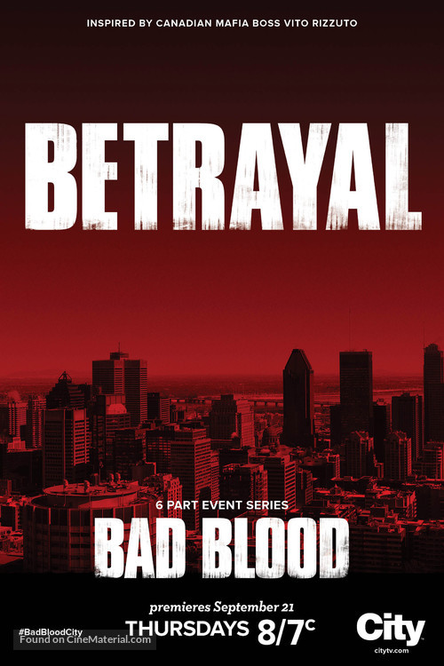 &quot;Bad Blood&quot; - Canadian Movie Poster