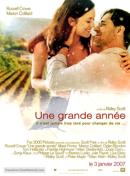 A Good Year - French Movie Poster