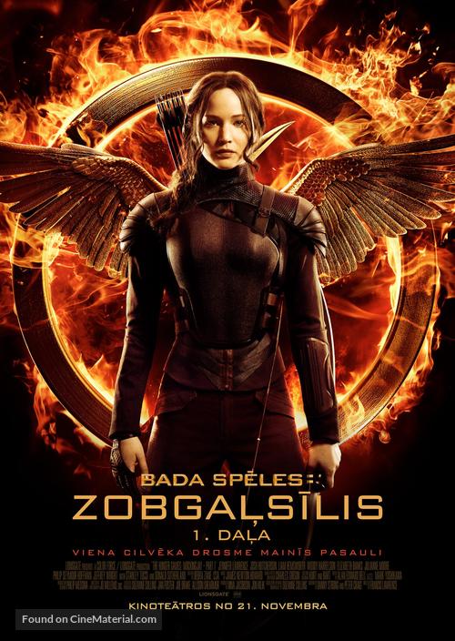 The Hunger Games: Mockingjay - Part 1 - Latvian Movie Poster