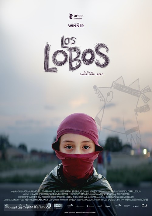 Los lobos - Swedish Movie Poster