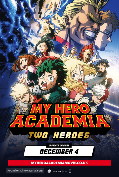 Boku no Hero Academia the Movie - British Movie Poster