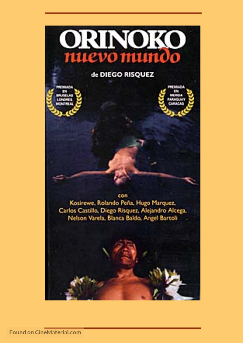 Orinoko, nuevo mundo - Venezuelan Movie Cover