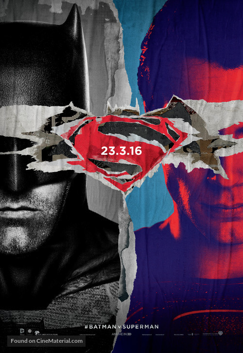 Batman v Superman: Dawn of Justice - Italian Movie Poster