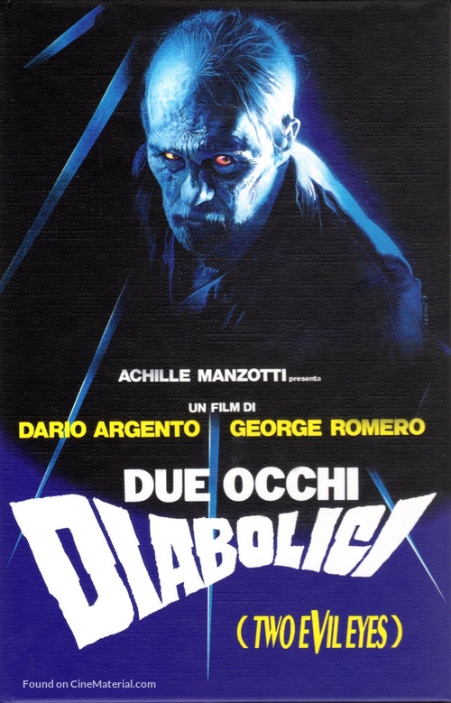 Due occhi diabolici - German DVD movie cover