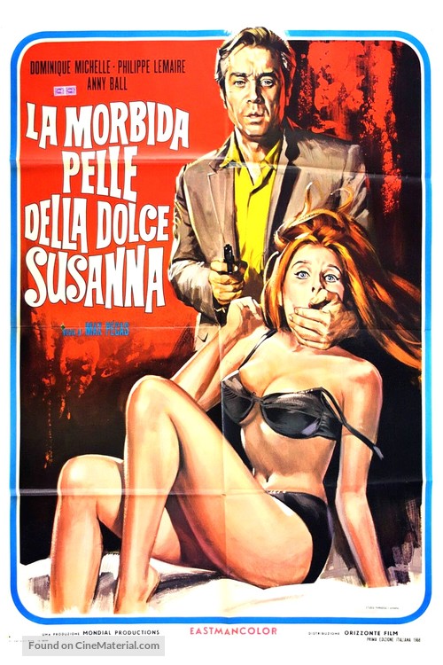 La nuit la plus chaude - Italian Movie Poster