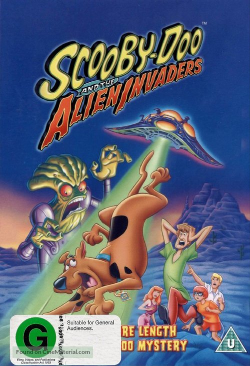 Scooby-Doo and the Alien Invaders - New Zealand DVD movie cover