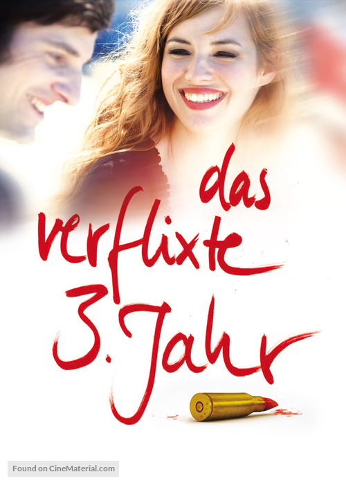 L&#039;amour dure trois ans - German Movie Poster