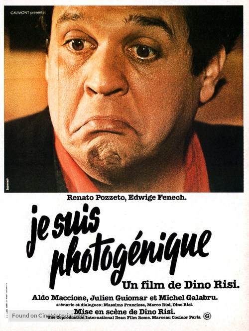 Sono fotogenico - French Movie Poster