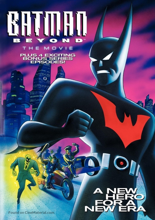 Batman Beyond: The Movie - DVD movie cover