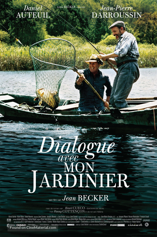 Dialogue avec mon jardinier - Dutch Movie Poster