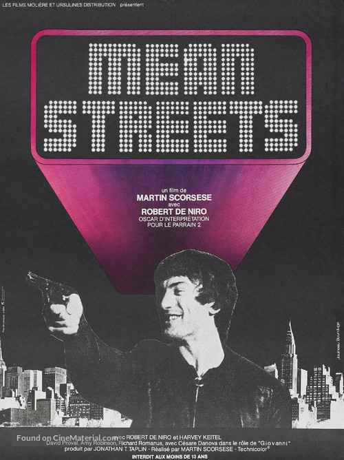 Mean Streets - French Movie Poster