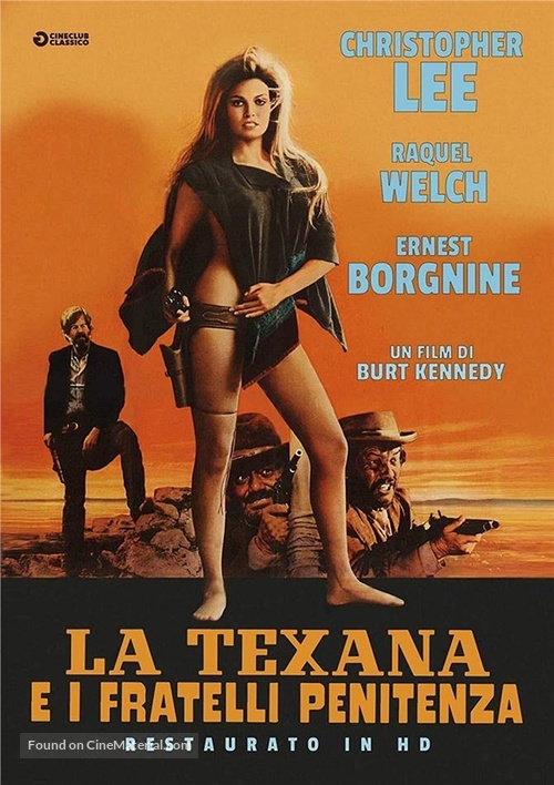 Hannie Caulder - Italian DVD movie cover