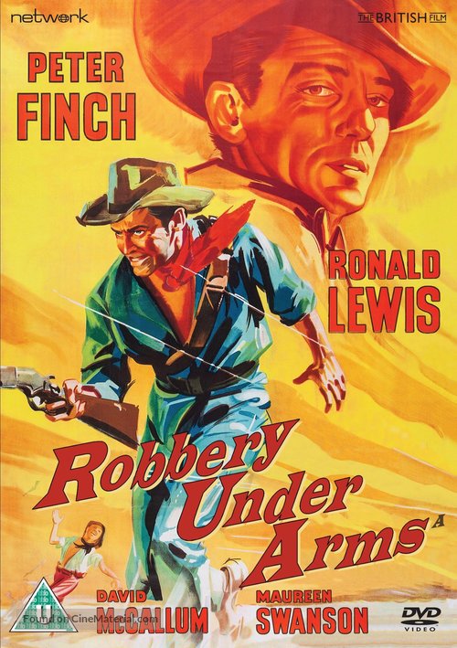 Robbery Under Arms - British DVD movie cover
