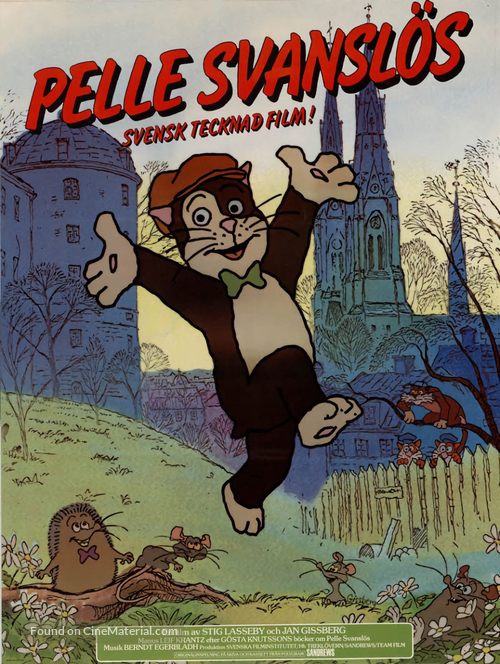 Pelle Svansl&ouml;s - Swedish Movie Poster