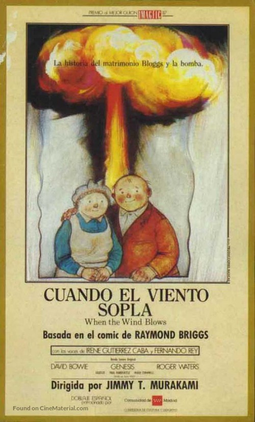 When the Wind Blows - Spanish Movie Poster