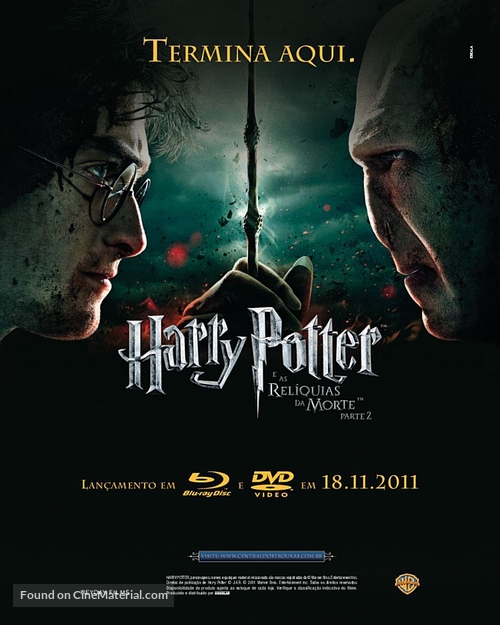 Harry Potter and the Deathly Hallows - Part 2 - Brazilian Movie Poster