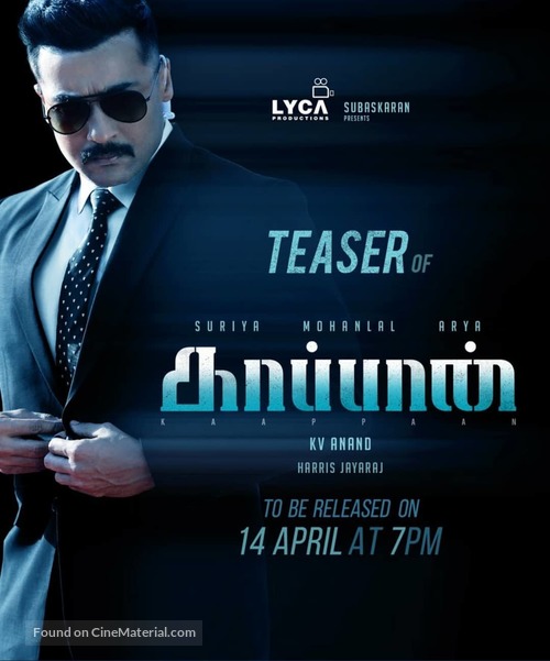 Kaappaan - Indian Movie Poster