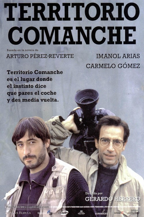 Territorio Comanche - Spanish Movie Poster