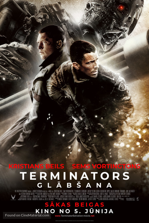 Terminator Salvation - Latvian Movie Poster