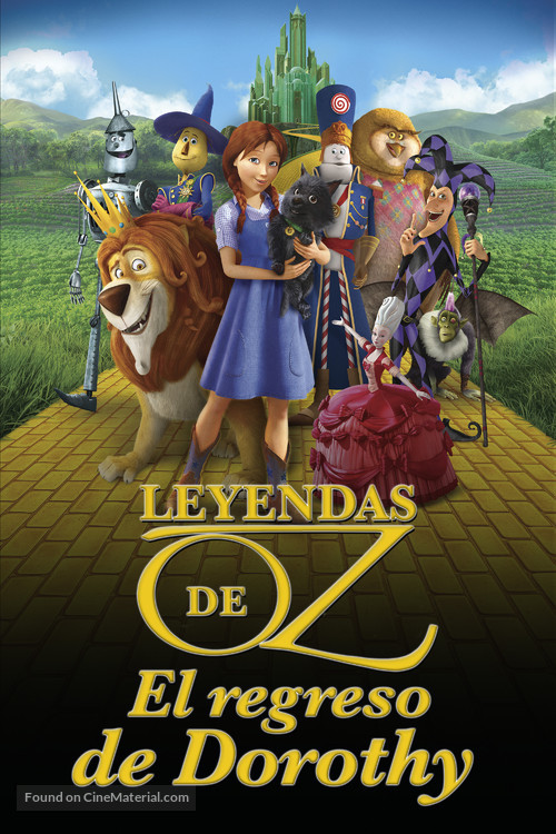 Legends of Oz: Dorothy&#039;s Return - Mexican Movie Cover