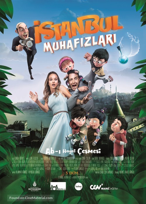 Istanbul muhafizlari: Ab-i hayat &ccedil;esmesi - Turkish Movie Poster