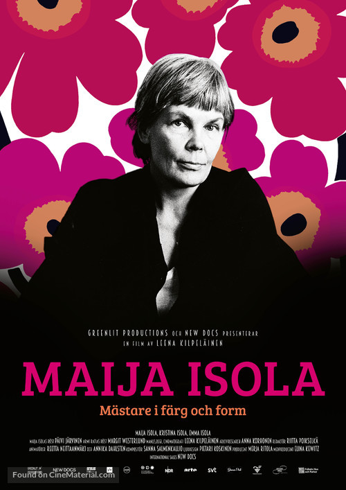 Maija Isola - Swedish Movie Poster