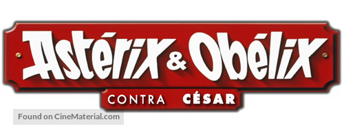 Ast&eacute;rix et Ob&eacute;lix contre C&eacute;sar - Spanish Logo