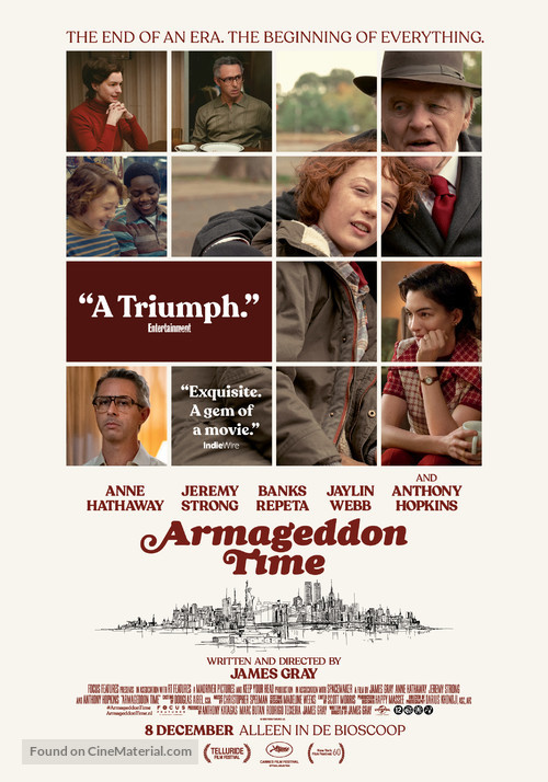 Armageddon Time - Dutch Movie Poster