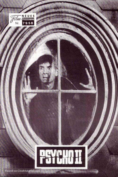 Psycho II - Austrian poster
