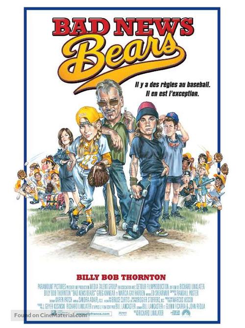 Bad News Bears - French Movie Poster