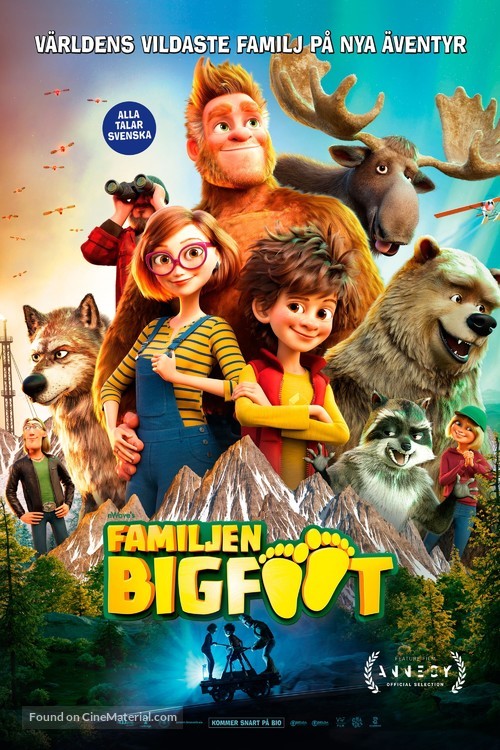 Bigfoot Family - Swedish Movie Poster