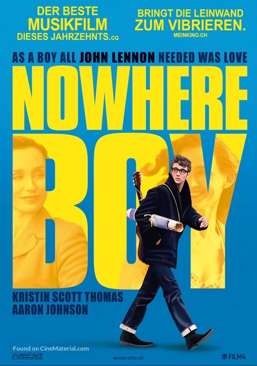 Nowhere Boy - Swiss Movie Poster