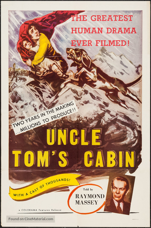 Uncle Tom&#039;s Cabin - Re-release movie poster