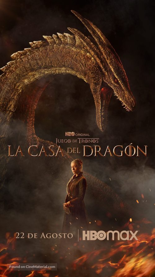 &quot;House of the Dragon&quot; - Spanish Movie Poster