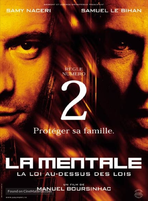 La mentale - French poster